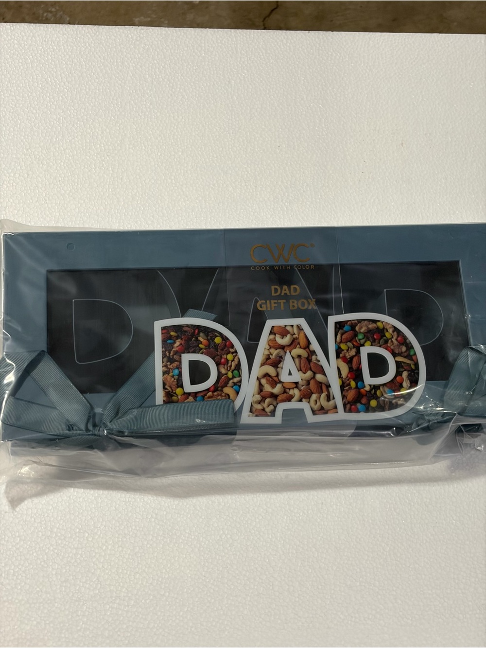 'DAD' Gift Box - Blue Snack & Candy Assortment